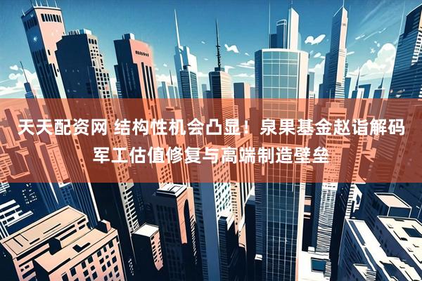 天天配资网 结构性机会凸显！泉果基金赵诣解码军工估值修复与高端制造壁垒
